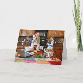 Tarjeta de la hornada del día de fiesta