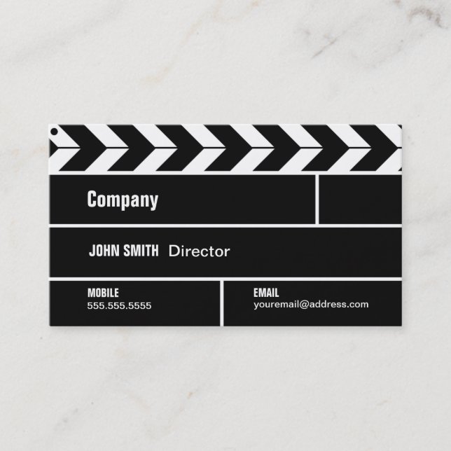 Tarjeta de la industria cinematográfica de (Anverso)