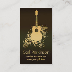 tarjeta de la industria musical