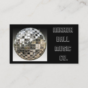 Tarjeta de la industria musical de la bola de