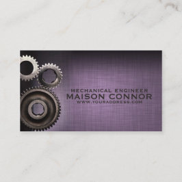 Tarjeta de la ingeniería industrial del diseño del