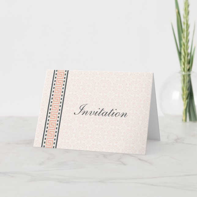 Tarjeta de la invitación (Anverso)