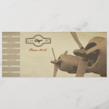 Tarjeta de la invitación de la boda del billete de