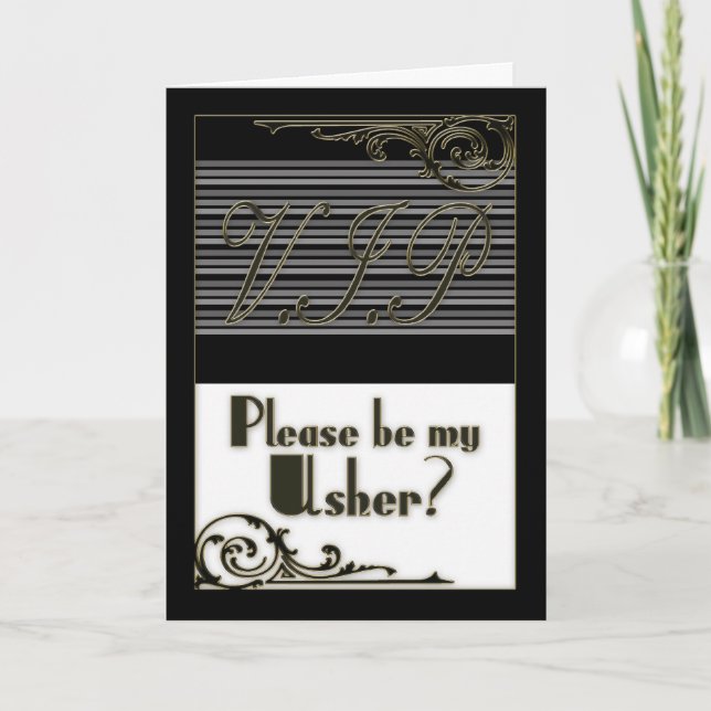 Tarjeta de la invitación del banquete de boda de (Anverso)