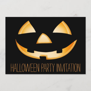 Tarjeta de la invitación del fiesta de Halloween