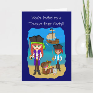 Tarjeta de la invitación del fiesta de la caza del