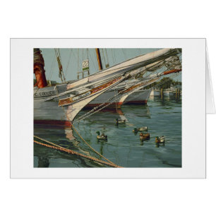 Tarjeta de la isla de Paul McGehee "patos