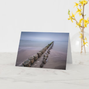 Tarjeta de la Isla de Usedom Alemania