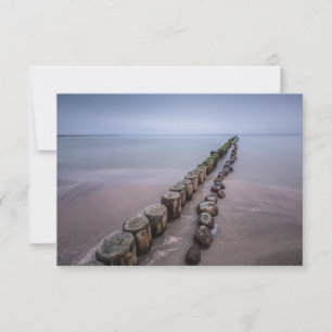 Tarjeta de la Isla de Usedom Alemania