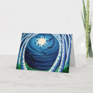 Tarjeta de la Luna y los Aves, Ascensor