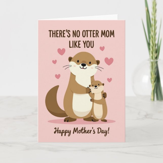 Tarjeta de la Madre Acuática Más Dulce (Anverso)