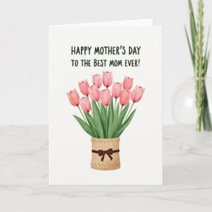 Tarjeta de la Madre de Textura Tejida