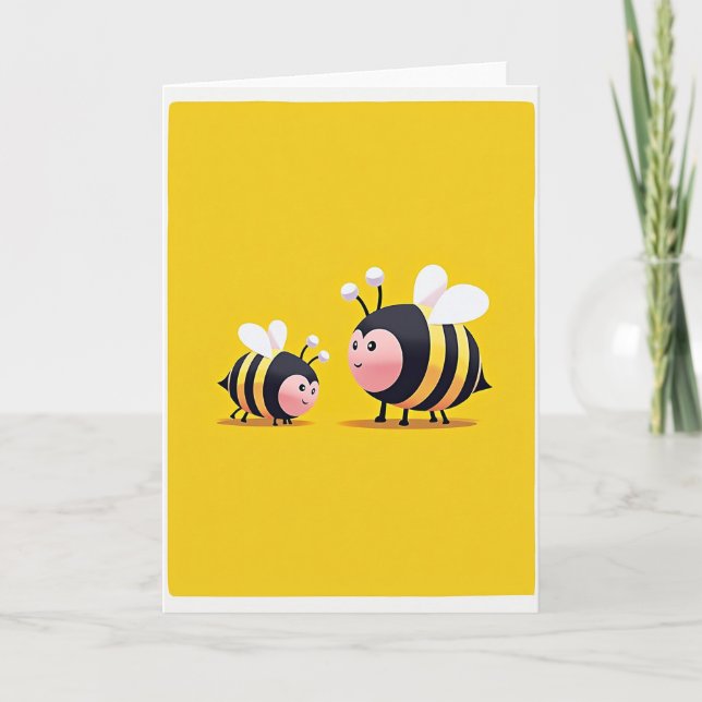 Tarjeta de la Madre Insecto Rayado (Anverso)