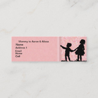 Tarjeta de la mamá de 2 niños