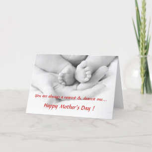 Tarjeta de la mamá del bebé n