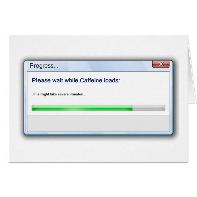 Tarjeta de la mañana (Anverso (Horizontal))