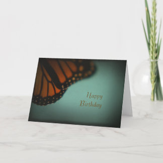 Tarjeta de la mariposa