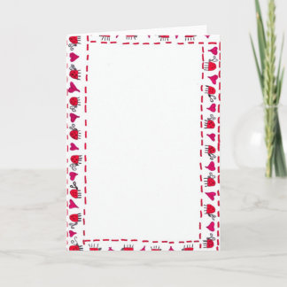 tarjeta de la mariquita