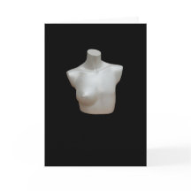 tarjeta de la mastectomía:  La simetría está