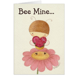 Tarjeta de la mina de la abeja