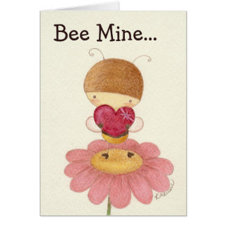 Tarjeta de la mina de la abeja