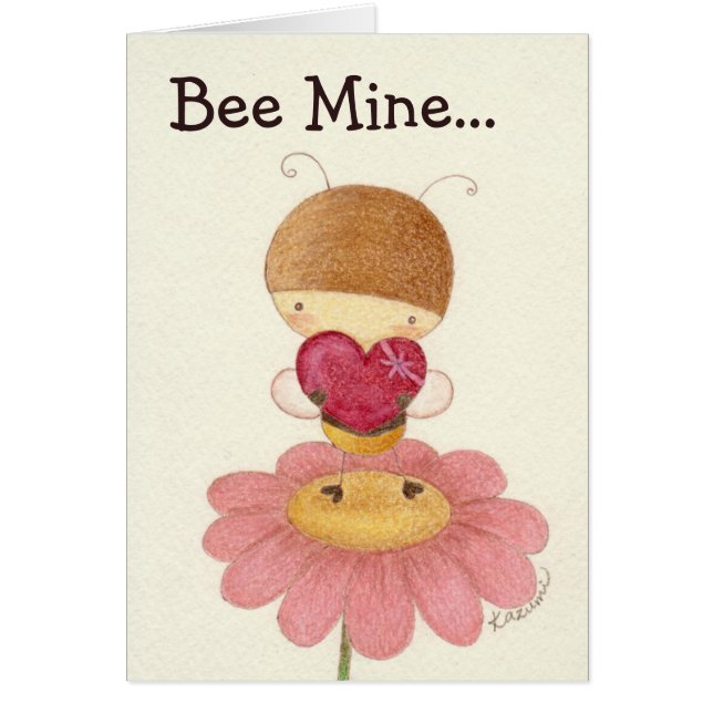 Tarjeta de la mina de la abeja (Frente)