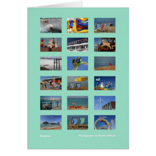 Tarjeta de la multi-imagen de Brighton