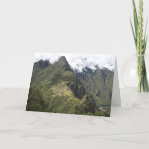 Tarjeta de la naturaleza