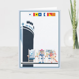 Tarjeta © de la nave Ahoy