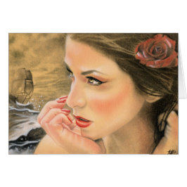 Tarjeta de la nave de la sirena