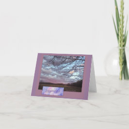 Tarjeta de la Obra de Dios