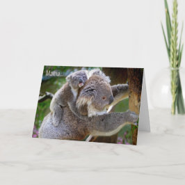 Tarjeta de la ocasión de /All del día del oso de