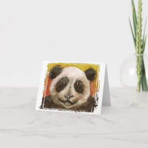 Tarjeta de la panda