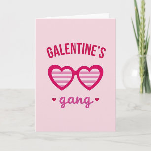Tarjeta de la pandilla de Galentines
