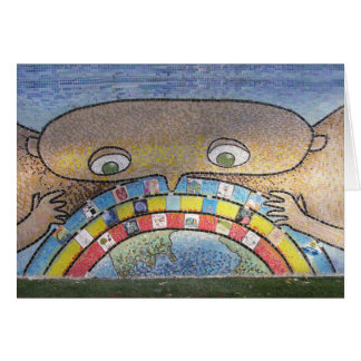 Tarjeta de la pared de la paz de CITYarts Harlem