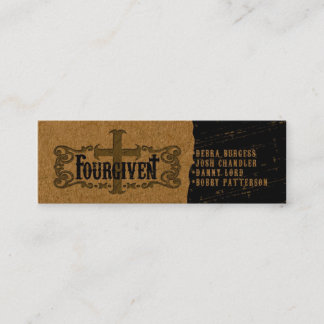 Tarjeta de la pequeña empresa de FOURGIVEN