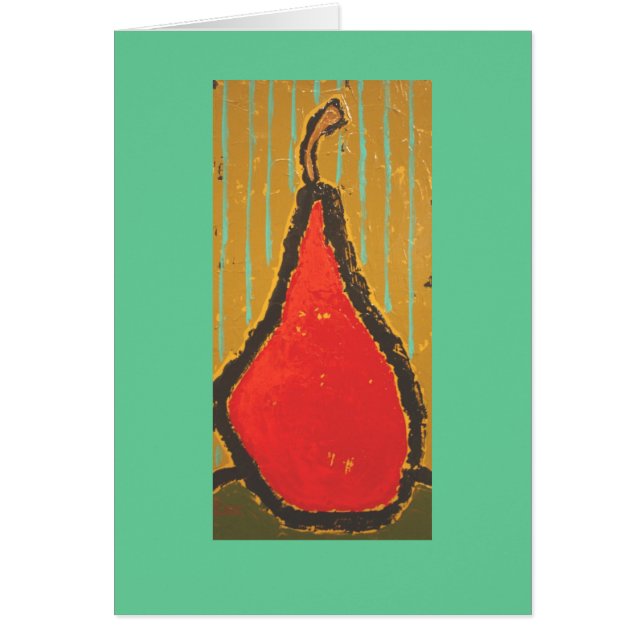 Tarjeta de la pera IMG_1175 (Frente)