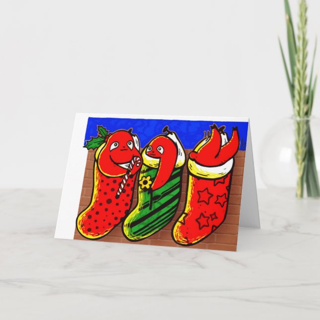 Tarjeta de la pereza del bebé del día de fiesta (Anverso)