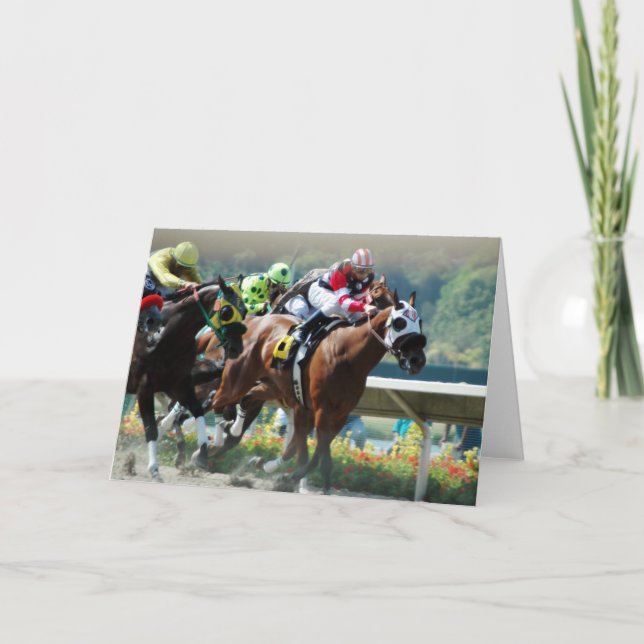 Tarjeta de la pista de Del Mar (Anverso)