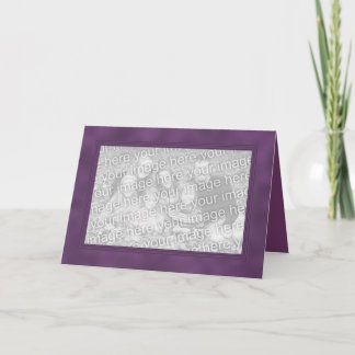 Tarjeta de la plantilla del marco - magenta de