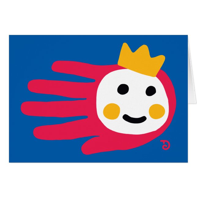 Tarjeta de la princesa (Anverso (Horizontal))