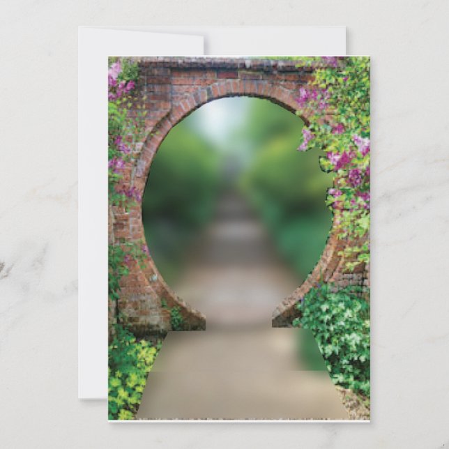 TARJETA DE LA PUERTA DE LA LUNA DE JARDEN (Anverso)