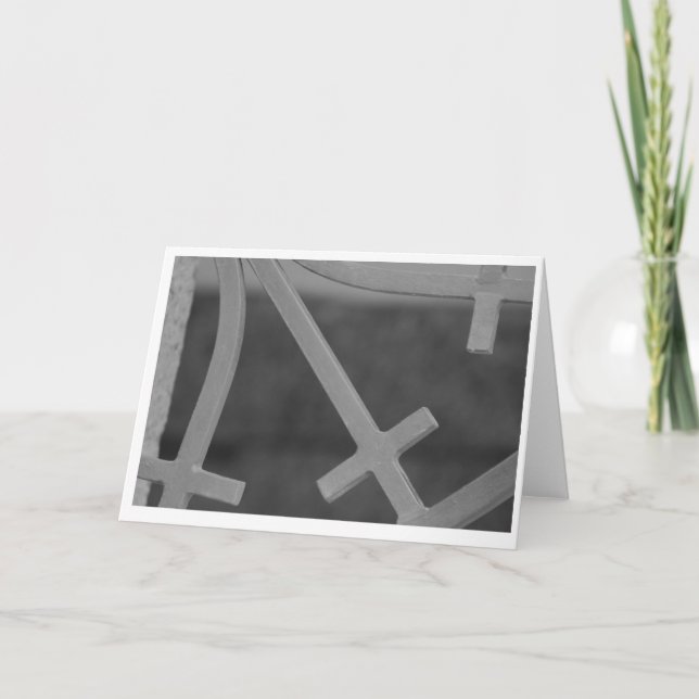 Tarjeta de la puerta del hierro (Anverso)