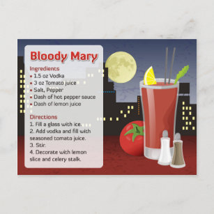 Postales Bloody Mary - Tarjetas postales 