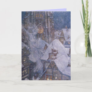 Tarjeta de la reina de la nieve de Dulac