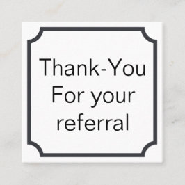 Tarjeta de la remisión o de la lealtad para los