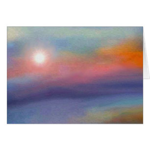 Tarjeta de la salida del sol del Ani de Modeh