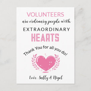 tarjeta de la semana de agradecimiento a voluntari