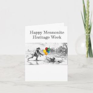 Tarjeta de la Semana del Patrimonio Menonita de Di