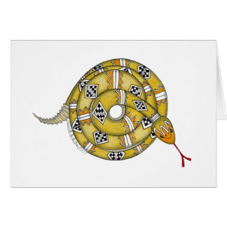 Tarjeta de la serpiente